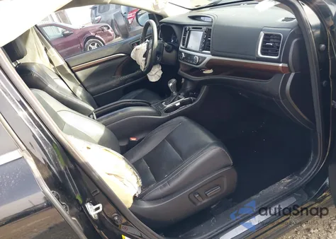 2014 Toyota Highlander Limited V6 из США, поврежденный, VIN 5TDDKRFH5ES058445